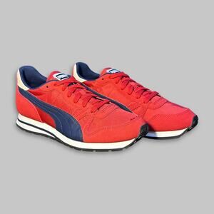 Puma ST Runner V2 Red & Navy Men’s Sneakers - Size 7.5
